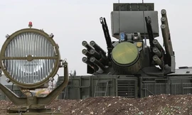 Hệ thống phòng không tại căn cứ Hmeymim. Ảnh: Bộ Quốc phòng Nga