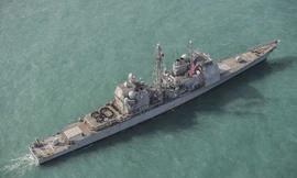 Tàu USS Chancellorsville. Ảnh: Hải quân Mỹ