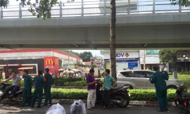 Khu vực xảy ra vụ án.