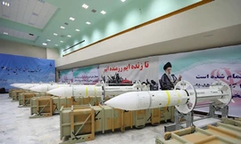 Tên lửa Sayyad 3. Ảnh: Bộ Quốc phòng Iran