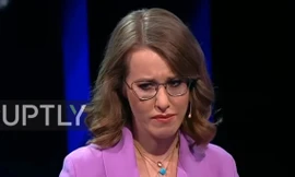 Ứng viên Ksenia Sobchak.