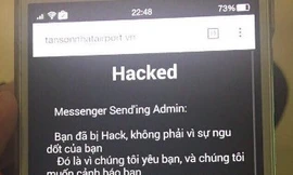 Mục đích của tin tặc tấn công website sân bay Tân Sơn Nhất