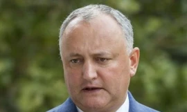 Tổng thống Moldova Igor Dodon. Ảnh: EPA