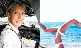 Nhan sắc nữ phi công xinh đẹp được dân mạng săn đón