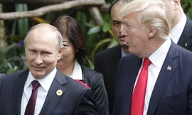Tổng thống Nga Putin và Tổng thống Mỹ Trump. Ảnh: Tass