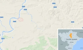 Cầu đang thi công ở khu du lịch Tuyên Quang bất ngờ sập, ba người mất tích