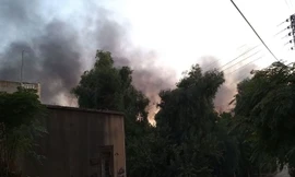 Thổ Nhĩ Kỳ không kích căn cứ người Kurd, thị trấn Syria tan hoang