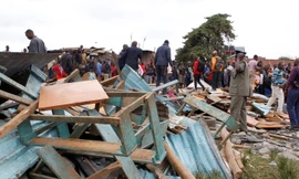 Hiện trường vụ việc. Ảnh: Reuters