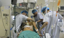 Bệnh nhân vỡ tim đã được các BS Bệnh viện E TƯ cứu sống 