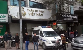 Thẩm mỹ viện Nhật - Hàn, nơi xảy ra vụ việc người đàn ông tử vong nghi do hút mỡ bụng