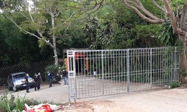 Lối vào khu vực câu cá Bò cạp nước