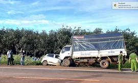 Hiện trường vụ tai nạn