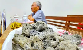 Dùng đá 'phổi' để làm đường, một phường bị phê bình