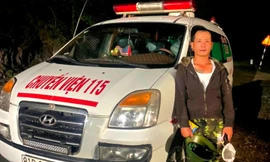 Đối tượng Cường thời điểm bị bắt giữ