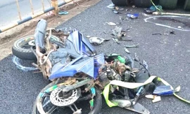 Khắc phục gấp đoạn đường xảy ra 4 vụ tai nạn liên tiếp