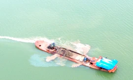 Giao công an điều tra vụ 'cát tặc' lộng hành trên sông Sê San 