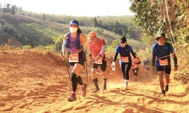 Gần 1.000 vận động viên chinh phục đường đua trail khắc nghiệt ở Sa Thầy