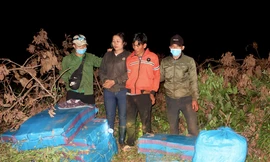 Mật phục bắt vụ mua bán gần 400kg pháo lậu qua biên giới 