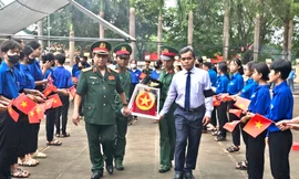 Truy điệu, an táng hài cốt liệt sĩ hy sinh tại Campuchia