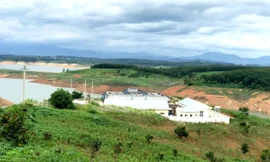 Cận cảnh nhà máy nước 116 tỷ đồng làm xong rồi 'đắp chiếu'