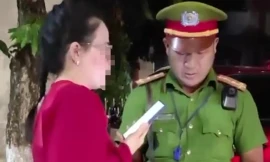 Nữ tài xế liên tục gọi điện, đề nghị bỏ qua vi phạm nồng độ cồn