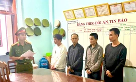 Bắt nhóm đối tượng cộm cán đánh hội đồng chủ gara ô tô 