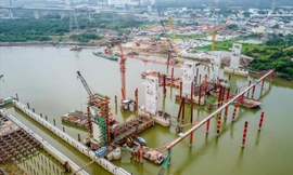 Dự án chống ngập 10.000 tỷ đồng ngưng thi công gần 5 tháng qua do tư vấn giám sát hợp đồng không ký xác nhận