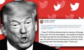 Ông Donald Trump mất kênh liên lạc quan trọng với những người ủng hộ sau khi bị Twitter khoá tài khoản Ảnh: Getty Images