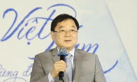 Nhà báo Lê Xuân Sơn, Trưởng Ban Tổ chức HHVN 2020 cảm ơn sự đóng góp của các thí sinh đến với cuộc thi