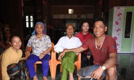 Anh Hải và đại gia đình rất hạnh phúc dưới mái nhà chung