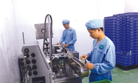 Một doanh nghiệp hoạt động tại vườn ươm DN Hà Nội 