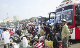 Về quê ăn Tết phải chịu tăng 40% giá vé xe