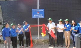 Khánh thành công trình thanh niên tại xã Sơn Nam, huyện Sơn Dương, Tuyên Quang 