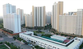 Khu đô thị mới Thủ Thiêm nhìn từ trên cao 