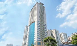 Tòa nhà Licogi 13 - một trong những công trình bị Licogi 13 E&C tố nợ tiền 