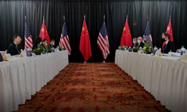 Quang cảnh cuộc gặp ở Alaska 