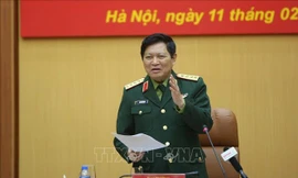 Đại tướng Ngô Xuân Lịch, Ủy viên Bộ Chính trị, Bộ trưởng Bộ Quốc phòng - Ảnh: TTXVN