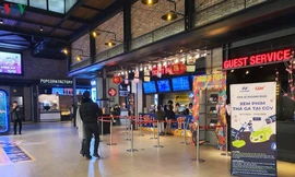 Rạp chiếu phim sau những ngày giãn cách xã hội Ảnh: KỲ SƠN 