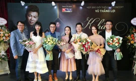 Ê-kip In the Spotlight tiếp tục sát cánh cùng Vũ Thắng Lợi trong dự án Khát vọng Ảnh: NVCC 