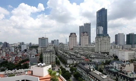 Một góc Hà Nội hiện đại ngày nay Ảnh: Hồng Vĩnh 