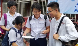 Thí sinh tham dự kỳ thi THPT QG 2019 tại TPHCM 