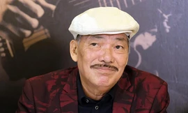 Nhạc sĩ Trần Tiến vượt qua bạo bệnh, ra Hà Nội chuẩn bị cho hai đêm nhạc “Chuyện tình” Ảnh: HOÀNG MẠNH THẮNG