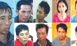 Các bị can trong vụ án