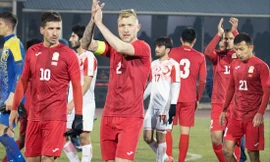 Kyrgyzstan sẽ là đối thủ của ĐTVN thay cho ĐT Iraq trong quá trình chuẩn bị cho trận đấu với Malaysia