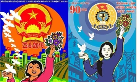 Tranh cổ động đang bị biến thành”nghệ thuật cắt ghép” 