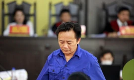 Bị cáo Nguyễn Minh Khoa tại tòa ngày 23/5