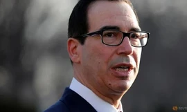Bộ trưởng Tài chính Mỹ Steven Mnuchin Ảnh: Reuters 