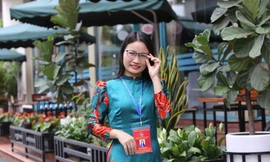 Chị Phạm Thị Ngọc Ánh, người thành lập CLB Ngân hàng máu sống tỉnh Hòa Bình 