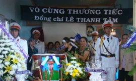 Truy phong vượt quân hàm chiến sĩ công an hi sinh khi bắt cướp