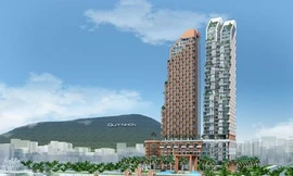 Phối cảnh Khu phức hợp khách sạn, thương mại và căn hộ cao cấp Thiên Hưng 